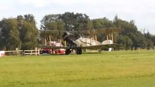 Bristol F2.B Fighter and RAF SE5a Take Off