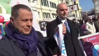 Questa mattina allo stand DonatoriNati in piazza a Sanremo