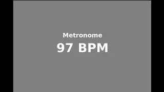Metronome - 97 BPM - 4/4