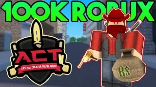 I'm Hosting the ULTIMATE Arsenal TOURNAMENT for 100K ROBUX! (ROBLOX)