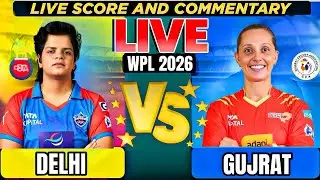 Delhi Capitals Women Women vs  Gujrat Titans Women, 17th Live Score & Commentary DCW vs GGW 17th