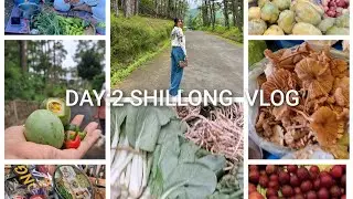 Day 2: Shillong/Aaj main gayi Hospital aur Bara Bazaar🥰/NEIGRIHMS/peach🍑plum/Shillong vlog/Meghalaya
