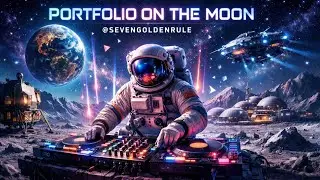 Portfolio On The Moon Full Track Song @SEVENGOLDENRULE  || #indian  #edm  #futurebass #electronic