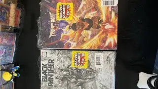 Opening two Marvel comics 7 for $10 packs