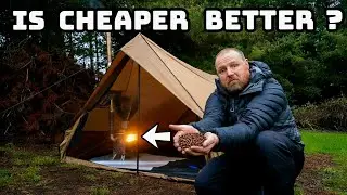Testing CHEAP Wood Pellets: A Full Night in the Hot Tent!
