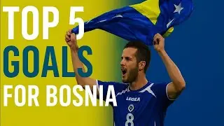 🇧🇦 Miralem Pjanić - TOP 5 golova za reprezentaciju 🇧🇦