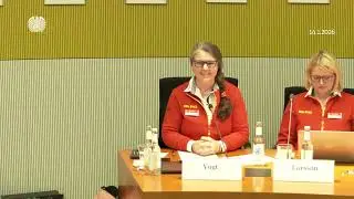 15. Sitzung des Ausschusses für Sport und Ehrenamt