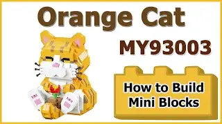 How to Build Mini Blocks Orange Cat MY93003 Review Instructions Specifications