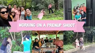 A DAY IN MY LIFE: Working on a Prenup Shoot