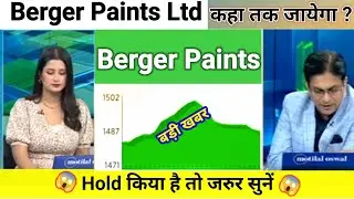 berger paints share news today l berger paints share news l berger paints share price today