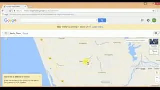 how add place in google map