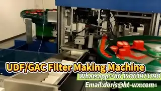 FULL AUTO GAC/UDF Filter Cartridge Machine Making UDF Granular Activated Carbon Filter