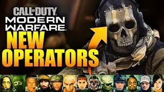 COD MODERN WARFARE NEW 13 OPERATORS!!!