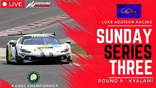 LIVE RACE COMMENTARY | Luke Addison Racing Sunsay Series 3 | Round 9 | Kyalami