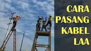 Update #22 : KRL Yogya-Solo : Kabel Kontak (Contact Cable) Dipasang!