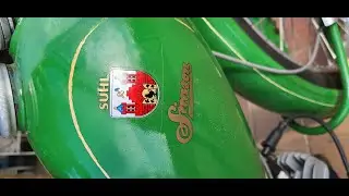 Simson suhl sr2,  első próbakör, first test round.