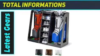 GoSports Premium Wooden Golf Bag Organizer: The Ultimate Golf Gear Sanctuary!