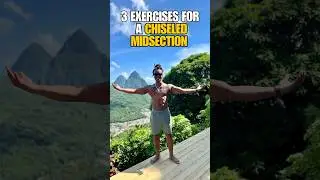 3 exercises for a chiseled midsection. #abs #6pack #corestrength #obliqueworkout #fitness