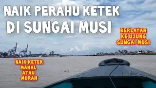 Pernahkah Naik Kapal ini di Sungai Musi ⁉️