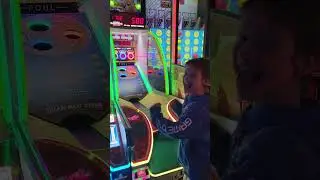 arcade at bowling alley #autism #disability #subscribe #bowling #arcade #family #fun #doinggood