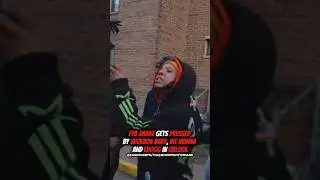 FYB JMane Gets Pressed By ShoeBox Baby, Ike Munna & EDogg in OBlock😳! #chiraq #chicago #shorts