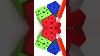 Satisfying Cube Destruction 🧊 (Kinetic Sand ASMR) 1848