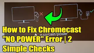 ⚡ How to Fix Chromecast 