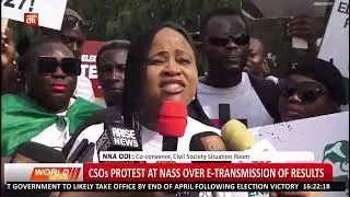 CIVIL SOCIETY WALK AND ADVOCACY(OCCUPY NASS PROTEST)
