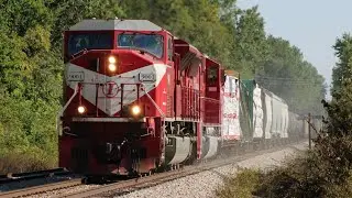 EMD Widecab Combo on the Indiana Rail Road!