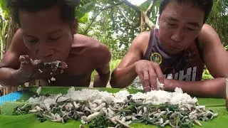 MUSHROOM MAMARANG COOK & EAT MUKBANG|BUHAY PROBENSYA#mukbang#catch&cook