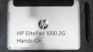 HP Elitepad 1000 2G Baytrail 2014 Model Hands On with Chippy