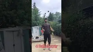 -4 Ball shower -demonstration