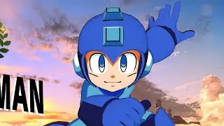 SUPER SMASH BROS CMC PLUS V8 EXTENDED MEGA MAN VICTORY POSES