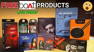 🔥Unboxing boat free product | free boat headphones | free boat earphones | free boat airdopes