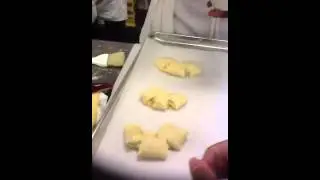 Rolling and shaping Danishes