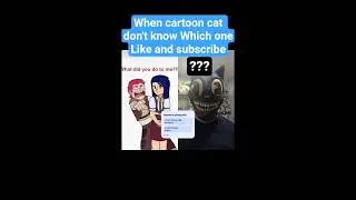 cartoon cat show #comedy #duet #larrylegend #cartooncat #funny #catcharacter #memes