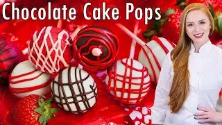 How to Make Cake Pops - Salted Caramel Chocolate Cake Pops!!