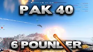 Battlefield 5 PAK 40 + 6 Pounder Gameplay