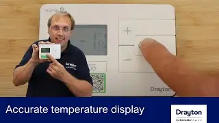 Le Digistat Drayton - S'assurer que le Digistat affiche la temp&eacute;rature correcte