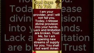 GOD SAYS YOU AND YOUR FAMILY. #prayer #love #hope