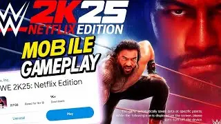 WWE 2K25 Mobile ÇIKTI! HERKES BU OYUNU KONUŞUYOR 🔥