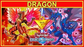 DRAGON/DRAG&Oacute;N (RUSH DUEL) ft. Volcano Attack Dragon - Top Tier |DECK| [Yu-Gi-Oh! Duel Links]