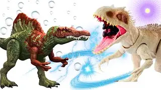 Ultimate Cretaceous Dinosaur Collection | Jurassic World | Indominus Rex- Scorpios Rex - T Rex