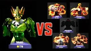 Real Steel Champions FINAL REGION 5 DRAGO Series of fights NEW ROBOT (Живая Сталь)