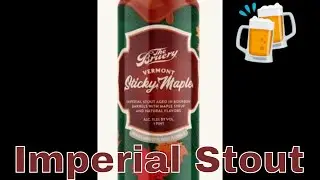 Vermont Sticky Maple Imperial Stout Craft Beer by The Bruery