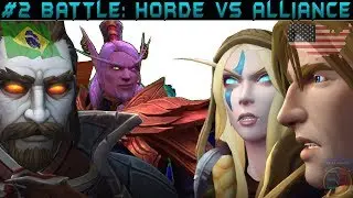 #2 Alleria e Anduin vs Lorthemar e Nathanos  [WoW Battle for Azeroth]