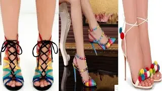 Multi Colored High Heel Sandals Design Ideas 2020 | Colorful High Heels | Multi Colored High Heel