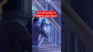 2v1 with low resources #fortnite #2v1clutch #gaming #shorts