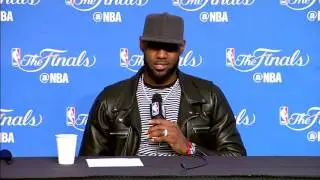 LeBron James NBA Finals Game 3 Press Conference