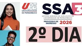 SSA 2026 3ª Fase - Questão de escala - Matemática